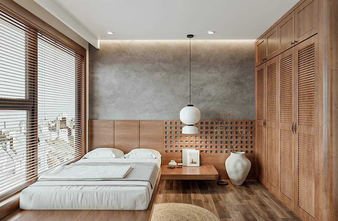 Nội thất phòng ngủ theo phong cách Nhật Bản
